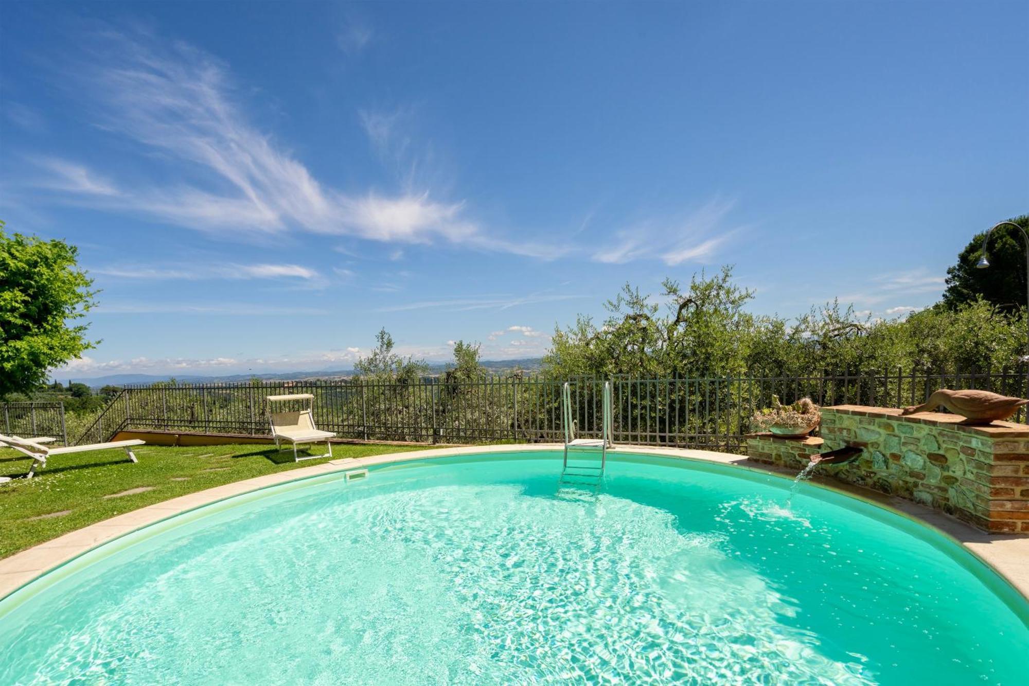 Casa Vacanze Con Piscina A San Gimignano Aparthotel Εξωτερικό φωτογραφία