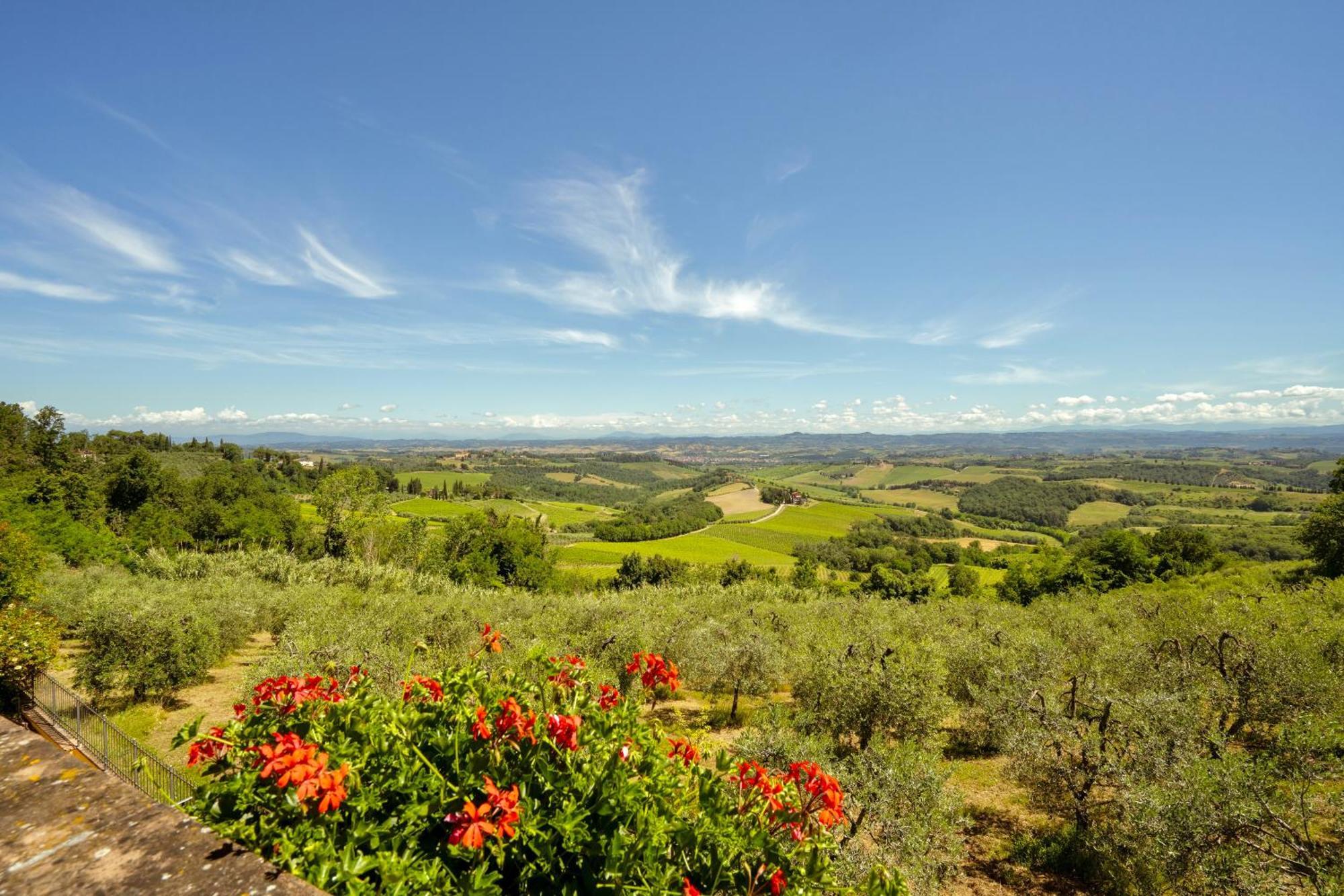 Casa Vacanze Con Piscina A San Gimignano Aparthotel Εξωτερικό φωτογραφία