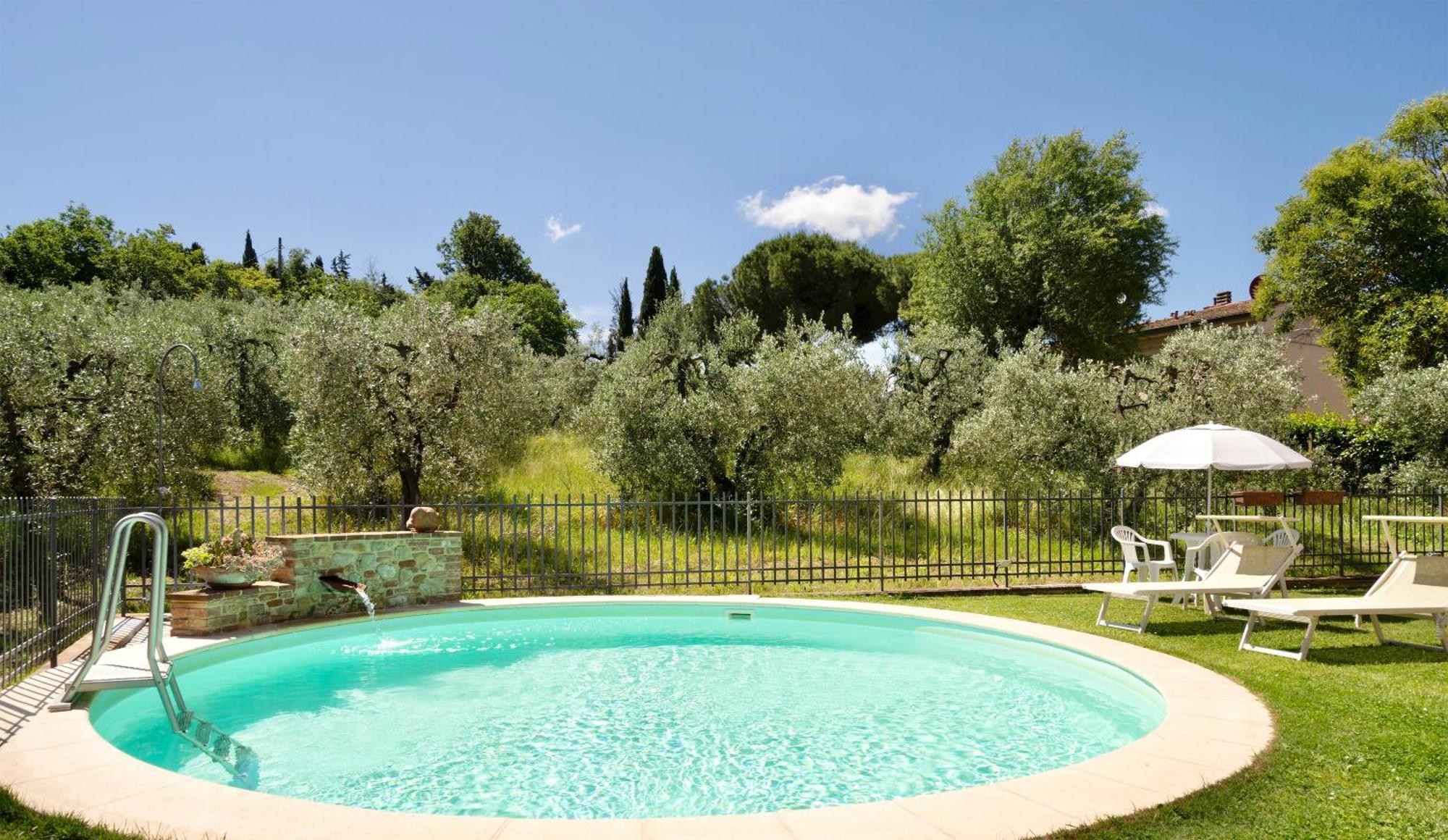 Casa Vacanze Con Piscina A San Gimignano Aparthotel Εξωτερικό φωτογραφία